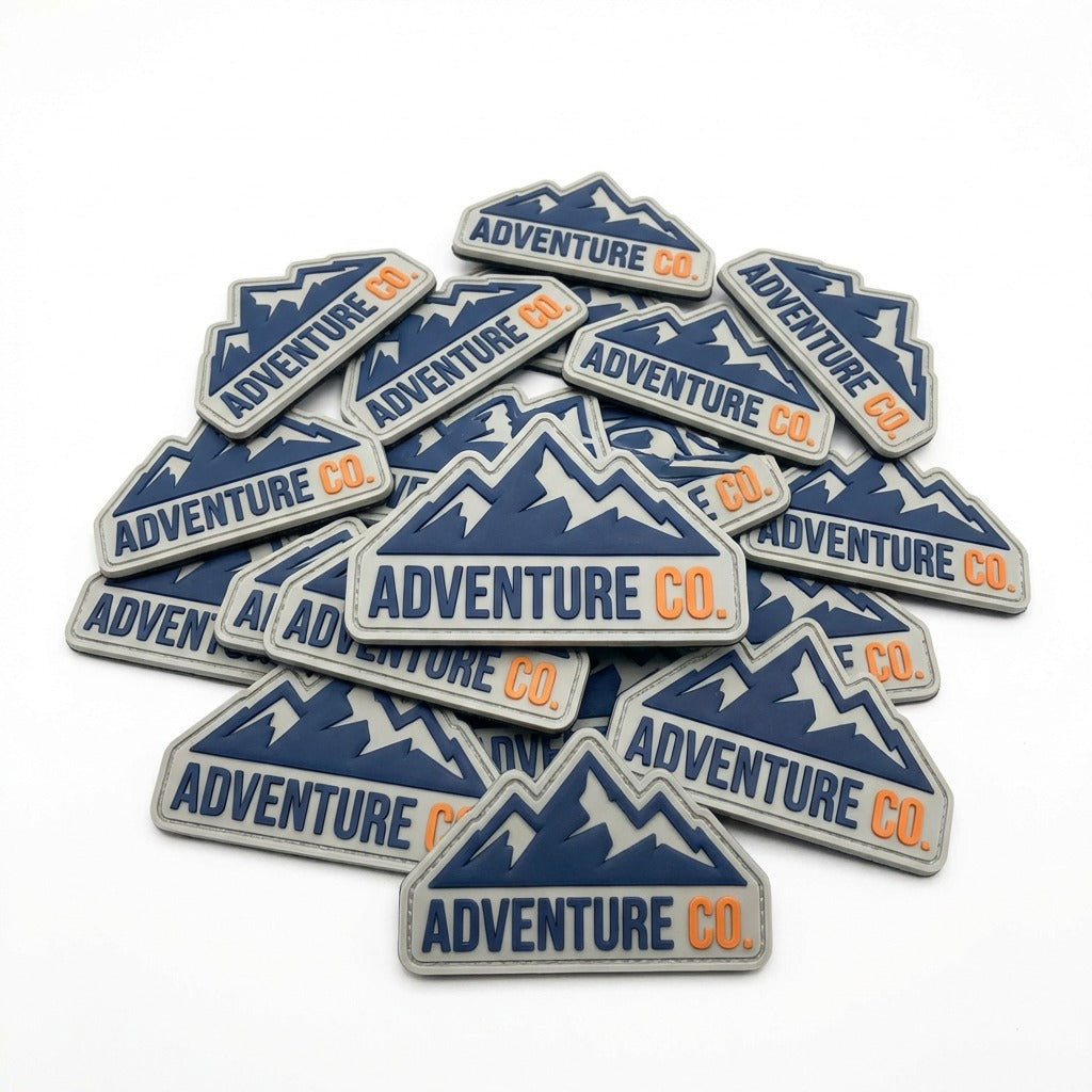 Adventure Co. Mountain Logo Patch