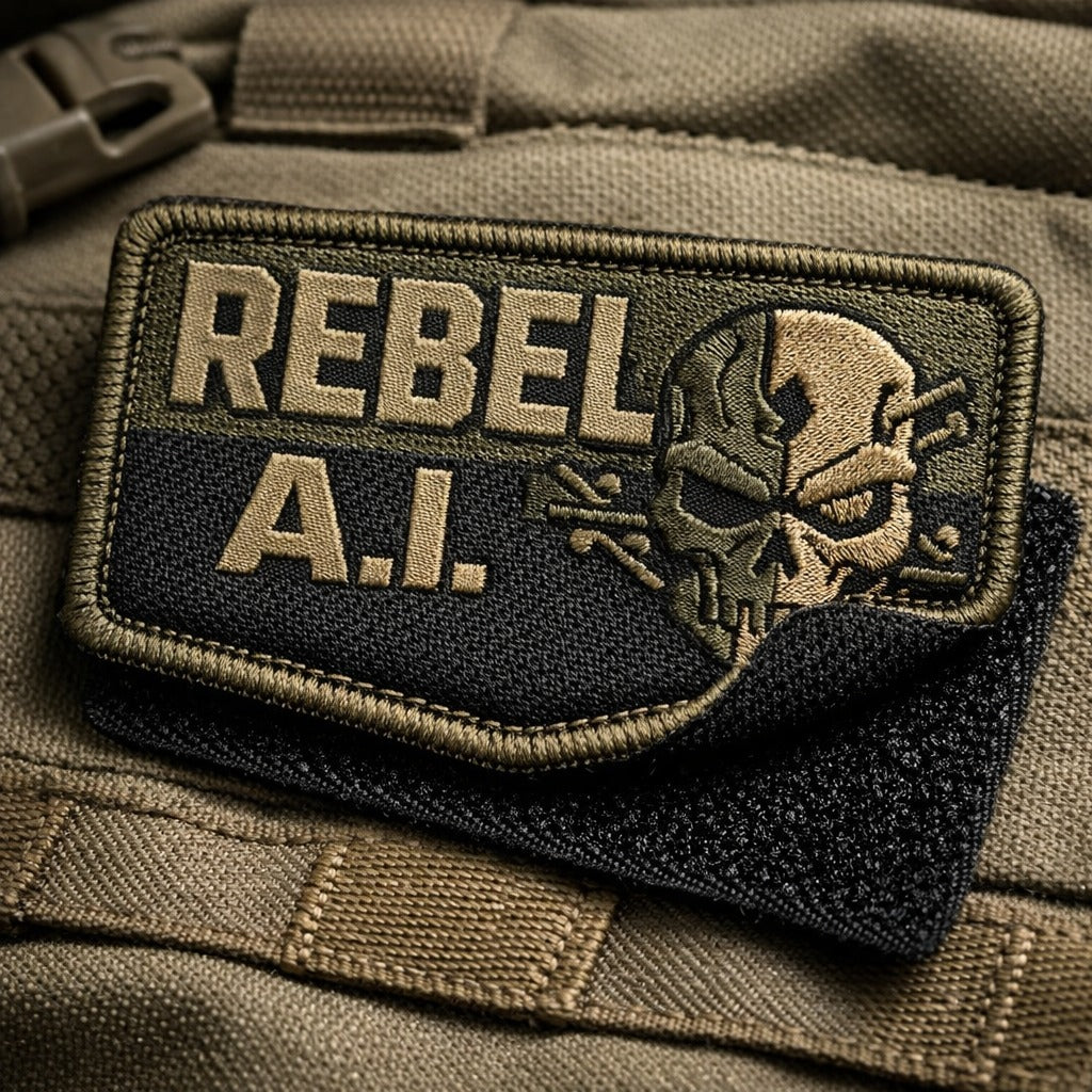 Tactical Embroidered Patch (Velcro Back)