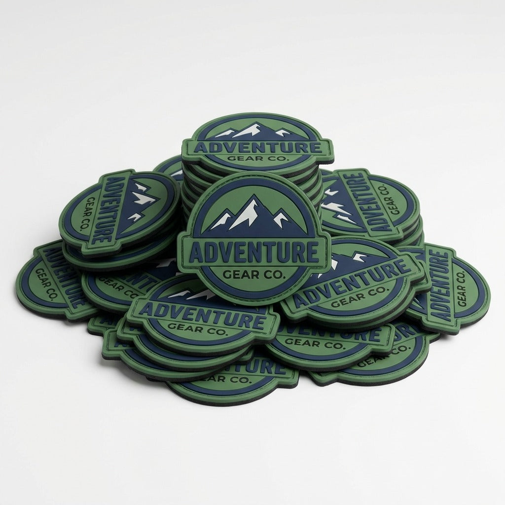 Adventure Co. Mountain Logo Patch