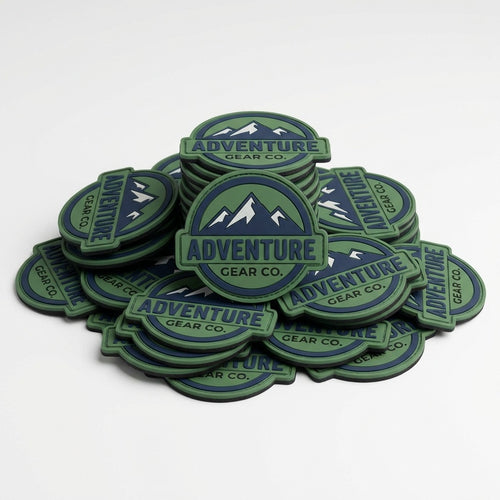 Adventure Co. Mountain Logo Patch